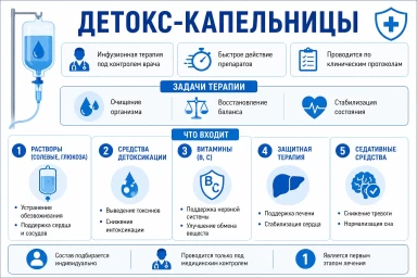 Капельница от наркотиков на дому в ЮЗАО Москвы