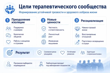 Терапевтическое сообщество в ЮЗАО Москвы