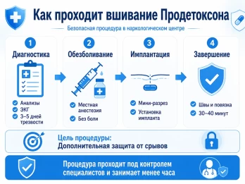 Имплантация Продетоксон в ЮЗАО Москвы